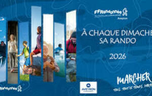 CALENDRIER  " À CHAQUE DIMANCHE SA RANDO  "