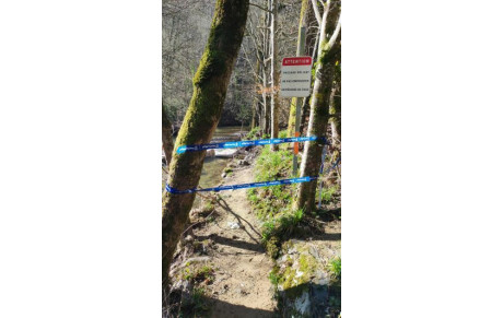 FERMETURE DE DEUX RANDONNEES ENTRE NAUCELLE ET SAUVETERRE